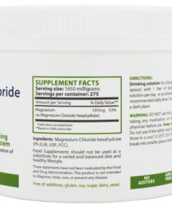 Alternative view of 1 Pound Magnesium Chloride Hexahydrate | Pharmaceutical Grade Ingredients | Crystal Powder | Pure Ph. EUR., BP, USP, 100% | Heiltropfen® Unflavored 16.0 Ounce (Pack of 1)