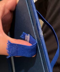 Papercode 2024 Daily Planner - Leather Weekly Planner W/Thick No-Bleed Pages - Monthly & Weekly Layouts - Use for Productivity, Schedule, or Agenda Blue 84 71ghweHCmyL