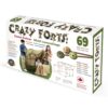 Crazy Forts - Camo Color - Building Kit for Kids 8-12 - Indoor Creative Fort Building STEM Toys - Durable and Portable Kit for Team Building Skills and Creative Thinking – 1 Box, 69 Pcs 34 71giwhTVs9L