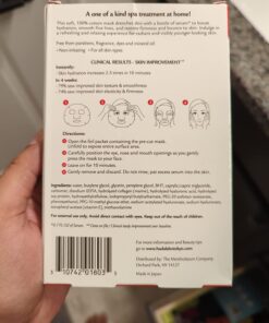 Hada Labo Tokyo Anti-Aging Facial Sheet Mask, with Super Hyaluronic Acid, Collagen, Soy Peptides & Vitamin E, Spa Face Mask Reduces Fine Lines & Wrinkles, Firms & Hydrates, 4 ct 29 71gjUDqIisL