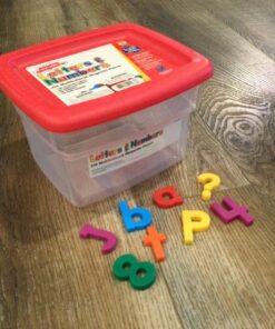 Educational Insights Multicolored AlphaMagnets and MathMagnets, 214 Pieces 41 71gjYyAMlUL