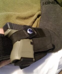 CONCEALED CARRIER (TM) Ankle Holster for Concealed Carry Pistol | Universal Leg Carry Gun Holster with Magazine Pouch for Glock 42, 43, 36, 26, S&W Bodyguard .380, 38, Ruger LCP, LC9, Sig Sauer 78 71gkMyl p4L