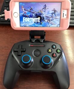 SteelSeries Nimbus Bluetooth Mobile Gaming Controller - Iphone, iPad, Apple TV - 40+ Hour Battery Life - Mfi Certified - Supports Fortnite Mobile Nimbus - iOS 67 71gkbpFLwUL