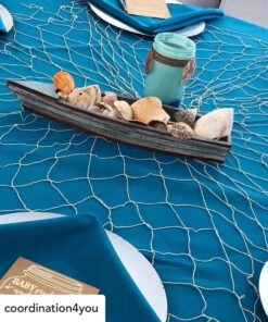 2 Natural Fish Net Party Accessory by Fun Express (2 PACK) (2) 40 71gkjwqOQgL