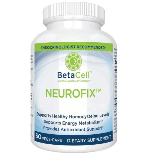 BETACELL Neurofix Nerve Support Supplement - 60 Veg Capsules