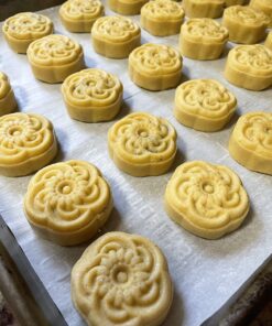 Cookie Stamp Moon Cake Mold Stamps, Cookie Press Mid Autumn Festival DIY Decoration Press Cake Cutter Mold (50g 6pcs Stamps) 50g 6pcs Stamps 21 71gl8MOg2gL