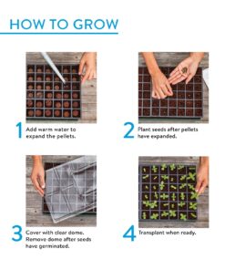 Burpee Self-Watering Seed Starter Tray, 72 Cells 72 Cell Self-Watering Starter 24 71gljkcHPNL