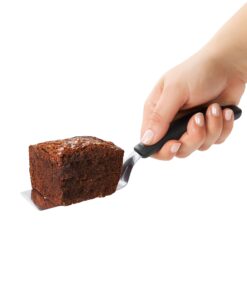 OXO Good Grips Stainless Steel Cut and Serve Turner, Black Stainless Steel Turner 28 71gm1nvCpLL