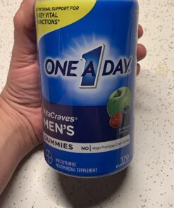 One A Day Men’s Multivitamin Gummies, Multivitamin for Men with Vitamin A, C, D, E, Calcium & More To Support Healthy Muscle Function, Gummies, 170 Count 32 71gmfAsxRL 1