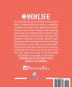 Mom Life: A Snarky Adult Coloring Book 29 71gmjw1QML