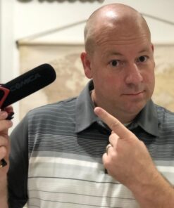 comica CVM-V30 LITE Video Microphone,Super-Cardioid Condenser On-Camera Shotgun Microphone for Canon Nikon Sony Panasonic DSLR Cameras,Mic for iPhone Android Smartphone with 3.5mm Jack(Red) Red 25 71gnl3ZdkEL