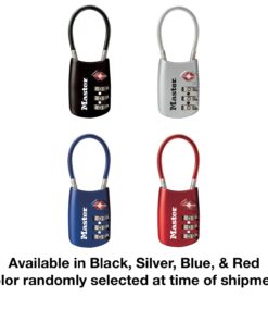 Master Lock TSA Set Your Own Combination Luggage Lock, TSA Approved Lock for Backpacks, Bags and Luggage, Colors May Vary 26 71gnvjh1iML
