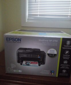 Epson WF-2750 All-in-One Wireless Color Printer with Scanner, Copier & Fax, Amazon Dash Replenishment Ready 25 71gnx65XZ9L