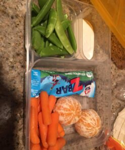 6 Pack - SimpleHouseware Color Reusable 3-Compartment Meal Prep Container Boxes (36 ounces) 6 Pack 40 71go9r7xFJL