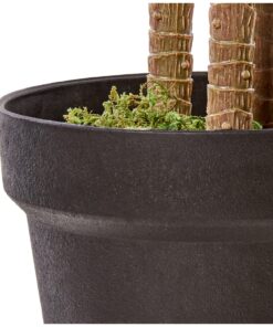 Nearly Natural 6596 6ft. Dracaena Silk Plant (Real Touch),Green 28 71goJtS6INS