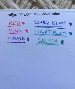 Pilot, Precise V5, Capped Liquid Ink Rolling Ball Pens, Extra Fine Point 0.5 mm, Assorted Colors, Pack of 7 25 71gpRzehNSL