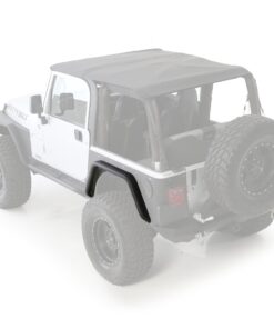 Alternative view of Smittybilt XRC Rear Bolt-on Flares for TJ - 76875, Textured Black