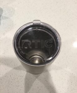 RTIC 30 oz Insulated Tumbler Stainless Steel Coffee Travel Mug with Lid, Spill Proof, Hot Beverage and Cold, Portable Thermal Cup for Car, Camping 30 Ounce (Pack of 1) 57 71gq5uGBB8L