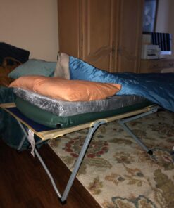 BYER OF MAINE Easy Cot - Extra Large Folding Cot - Heavy Duty Cot for Indoor and Outdoor Use - Cot Bed for Adults - 78”L X 31”W X 18”H - 330 lb Capacity 1 20 71gqgOjjyAL