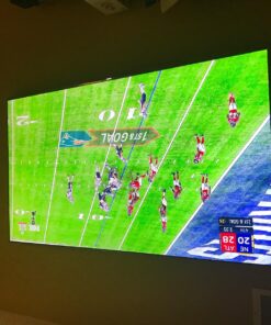 Sanus Super Low Profile MLL11-B1 TV Wall Mount for 37"-80" LED, LCD and Plasma Flat and Curved Screen TVs and Monitors Black 40 71gr1CKMpkL