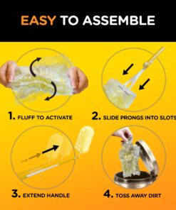 Swiffer Dusters, Heavy Duty Starter Kit, Super Extender Handle OLD Duster Starter Kit 14 71grfgDFy6L