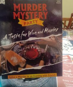 University Games Murder Mystery Party - A Taste for Wine & Murder, Multicolor (33202) A Taste for Wine and Murder 55 71gs3iNil1L 1