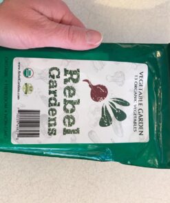 Certified Organic Vegetable Seeds for Planting Outdoors - 13 Seed Variety Pack of Veggie Heirloom Seeds Non GMO Organic Non Hybrid Open Pollinated for Home Garden - Tomato, Broccoli, Carrots, Fruit 37 71gsIVIez7L