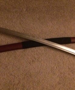 Ace Martial Arts Supply Handmade Japanese Shirasaya Samurai Katana Sharp Sword-Kenshin Burgundy 100 71gseHIZqYL