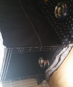 MidWest Homes for Pets Dog Crate Cover, Privacy Dog Crate Cover Fits MidWest Dog Crates, Machine Wash & Dry, Black, 48-Inch 29 71gstqiTNcL 2