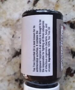 Tea Tree Essential Oil 10 ml. 100% Pure Undiluted Therapeutic Grade Extract of Melaleuca Alternifolia for Skin, Body, Hair Growth, Scalp Dandruff, Acne and Aromatherapy Diffuser Humidifier 0.34 Fl Oz (Pack of 1) 8 71gtNgo5UcL