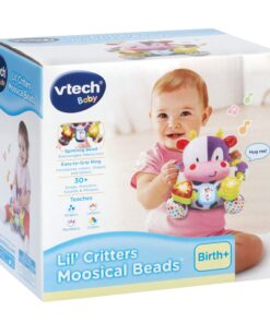VTech Baby Lil' Critters Moosical Beads Amazon Exclusive, Purple Small Standard Packaging 21 71gunkGO5tL