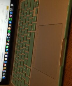 RUBAN for Old MacBook Pro Retina 13 inch (A1502 & A1425 Models) 2015 2014 2013 2012 Release,Plastic Hard Shell Case & Keyboard Cover, Turquoise 63 71gutYU4mxL 1