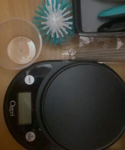 Ozeri Pronto Digital Multifunction Kitchen and Food Scale, All Black 29 71gvNoGzW0L