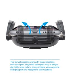 Macally Cup Phone Holder for Car Mount for Apple iPhone 11 Pro Max XS XS Max XR X 8 8+ 7 7 Plus 6s 6 5s SE, Samsung Galaxy S10 Plus S9 S8 Note, LG, Nexus, Google Pixel 3, Motorola, Smartphone (MCUP),Black 28 71gvheIu2HL