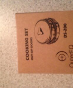 OuterEQ Camping Cookware Outdoor Mess Kit Lightweight Backpacking Cooking Set Picnic Pots and Pans 8pcs 32 71gwI 6kWL