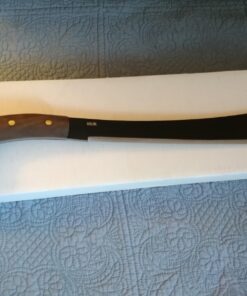 Condor Tool & Knife Golok Machete with Leather Sheath | Heavy Duty Machete | High Carbon Steel | Walnut Handle | Hand Crafted Leather Sheath | Tactical Machete | 0.2in Thick | 14.5in Blade | 30.7oz 1 42 71gwcBN hhL 1