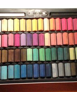 Mungyo Non Toxic Square Chalk, Soft Pastel, 64 Pack, Assorted Colors (B441R078-7003A) 42 71gwv4gVsjL