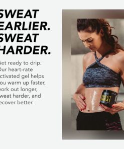 Alternative view of Sweet Sweat Workout Enhancer Roll-On Gel Stick - Makes You Sweat Harder and Faster, Helps Promote Water Weight Loss, Use with Sweet Sweat Waist Trimmer 6.5 Ounce Jar