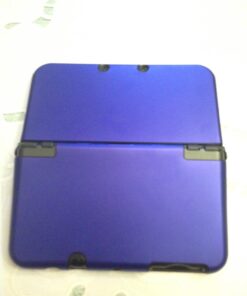 TNP Protective Case Compatible with Nintendo New 3DS XL LL 2015, Navy Blue - Plastic + Aluminum Full Body Protective Snap-on Hard Shell Skin Case Cover New Modified Hinge-Less Design 29 71gxWcyfDL