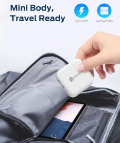 iClever BoostCube 2nd Generation 24W Dual USB Wall Charger with SmartID Technology, Foldable Plug, Travel Power Adapter for iPhone Xs/XS Max/XR/X/8 Plus/8/7 Plus/7/6S/6 Plus, iPad Pro Air/Mini and Other Tablet 1 Pack 37 71gxsY2cu8L