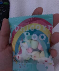 Unicorn Poop Candy - Made in the USA - 24 Unicorn Party Supplies - Unicorn Birthday Party Favors for Kids - Bulk Candy Packs for Classroom 0.33 Ounce (Pack of 24) 35 71gxsbSyprL