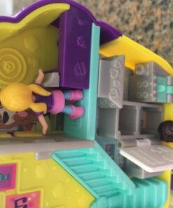 Polly Pocket Playset, Travel Toy with 2 Micro Dolls & Surprise Accessories, Pocket World Cupcake Compact, Food Toy 30 71gyU6aXvAL