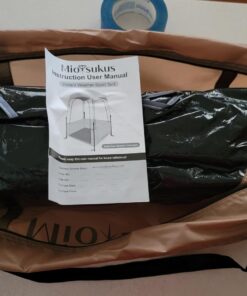 Sports Tent, MioTsukus Instant Weather Proof Pod, Pop Up Bubble Clear View Tent, All Weather Shelter with Extra Top Cover for Soccer, Football, and Other Outdoor Events- 1~4 People 40"l X 46"w X 65"h (1~2 Person) 61 71gzvXHVAL