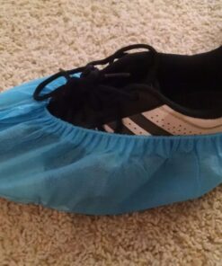 Cleaing Disposable Boot & Shoe Covers Non Slip 100 Pack (50 pairs) for Indoors Fit Shoe Sizes Women's 7 to Men's 12 Large / 50 Pairs 41 71h Owh5WKL