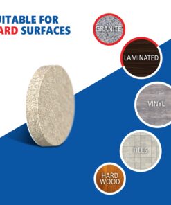 Furniture Pads 124 Pack - Chair Leg Floor Protectors, 60 Felt Furniture Pads & 64 Clear Bumper Pads. Felt Pads with Strong Adhesion, 5mm Thick Furniture Felt Pads for Increased Durability 23 71h bFnGIL 1
