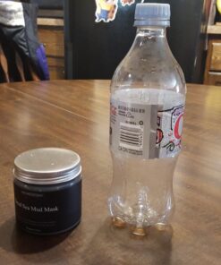 Pure Body Naturals Dead Sea Mud Mask - Face Mask and Body Mud for Acne, Blackheads, and Oily Skin - Facial Self Care for Men and Women - Minimize Pores with Deadsea Mud, Clay, Charcoal - 8.8 Ounce 43 71h kVlYDiL