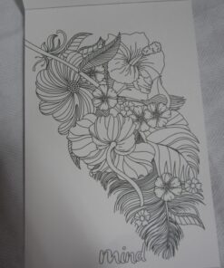 Color Therapy Coloring Books for Adult Relaxation DIY Stationery Cards Set with 32 Designs Coloring Stationery Note Cards Postcards, Hand Drawn Hand Written Greeting Card 79 71h0bSV8apL