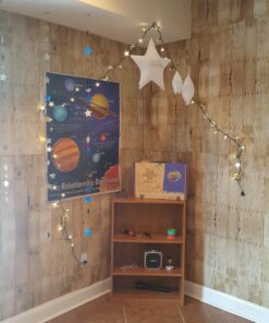 Fadeless Bulletin Board Paper, Fade-Resistant Paper for Classroom Decor, 48” x 12’, Weathered Wood, 1 Roll 48 Inches x 12 Feet 61 71h0lMXb7iL