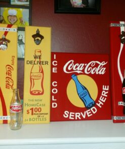 TableCraft Coca-Cola Wall Mount Bottle Opener Small 29 71h1G3TXJbL