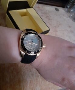 Invicta Women's 0489 Angel Collection Cubic Zirconia-Accented Watch With Black Silicone Band 45 71h2d0uioML